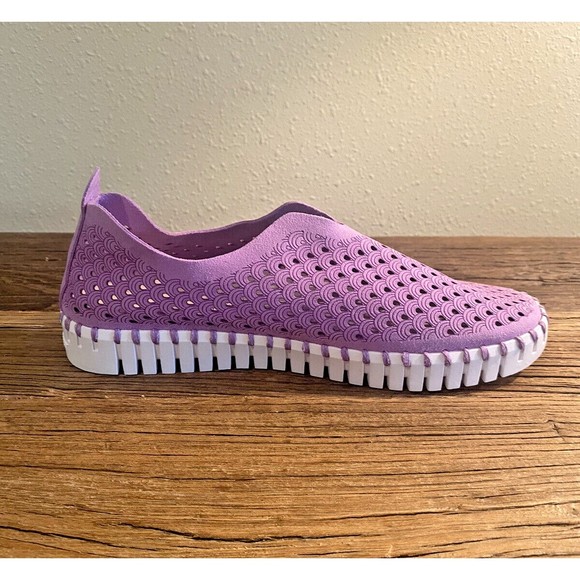 Ilse Jacobsen Women's Slip on Shoe Lavender Purple Size 38 Used - Picture 10 of 16